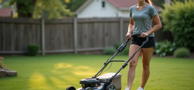 Comment tondre la pelouse peut vous aider à brûler des calories et à mincir