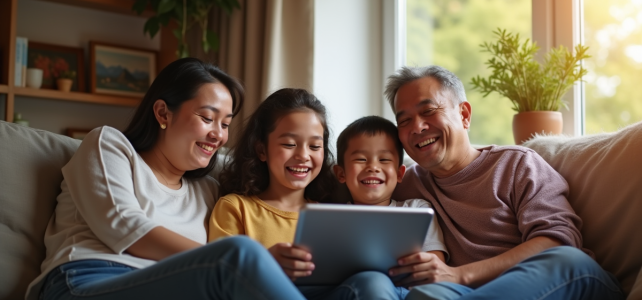 Créer du lien familial à travers le numérique